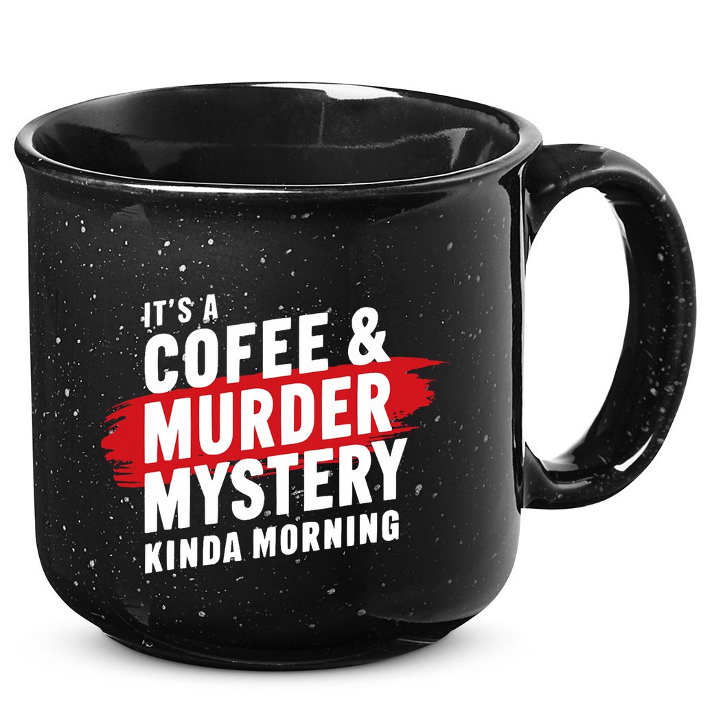 Murder Mystery Detective Documentary True Crime 15oz Campfire Ceramic Mug