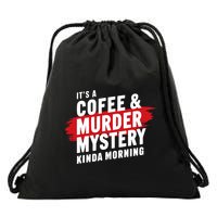 Murder Mystery Detective Documentary True Crime Drawstring Bag
