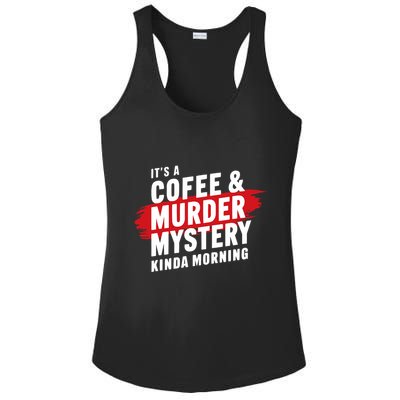 Murder Mystery Detective Documentary True Crime Ladies PosiCharge Competitor Racerback Tank