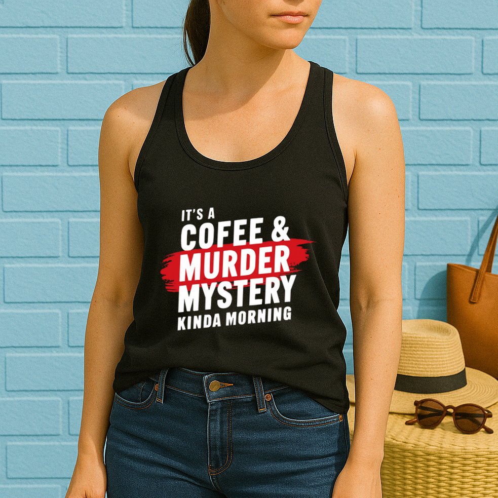 Murder Mystery Detective Documentary True Crime Womens Tank Top