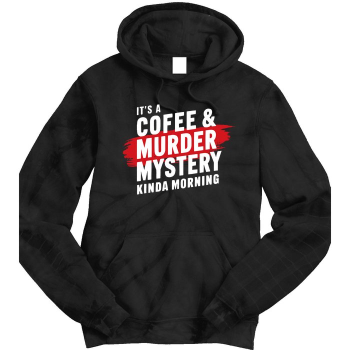 Murder Mystery Detective Documentary True Crime Tie Dye Hoodie