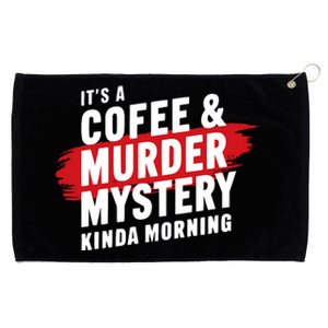 Murder Mystery Detective Documentary True Crime Grommeted Golf Towel