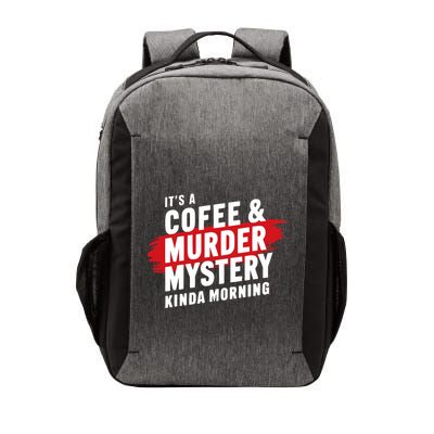 Murder Mystery Detective Documentary True Crime Vector Backpack
