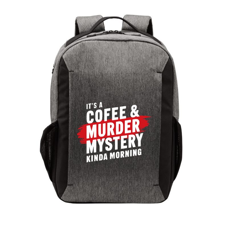 Murder Mystery Detective Documentary True Crime Vector Backpack