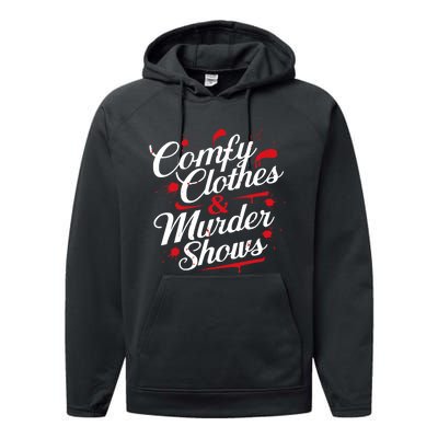 Murder Mystery Detective Documentary True Crime Performance Fleece Hoodie