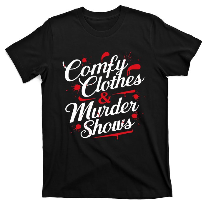 Murder Mystery Detective Documentary True Crime T-Shirt