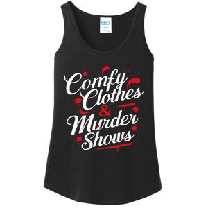 Murder Mystery Detective Documentary True Crime Ladies Essential Tank