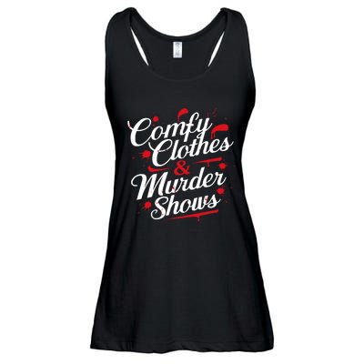 Murder Mystery Detective Documentary True Crime Ladies Essential Flowy Tank