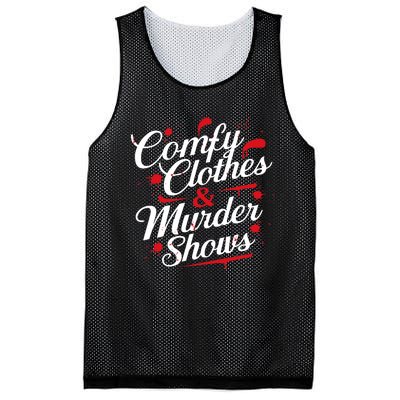 Murder Mystery Detective Documentary True Crime Mesh Reversible Basketball Jersey Tank