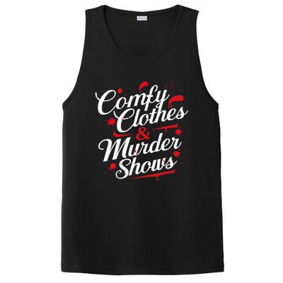 Murder Mystery Detective Documentary True Crime PosiCharge Competitor Tank