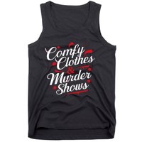 Murder Mystery Detective Documentary True Crime Tank Top