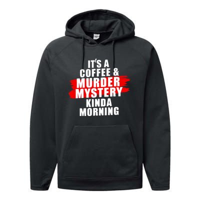 Murder Mystery Detective Documentary True Crime Performance Fleece Hoodie