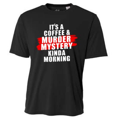 Murder Mystery Detective Documentary True Crime Cooling Performance Crew T-Shirt