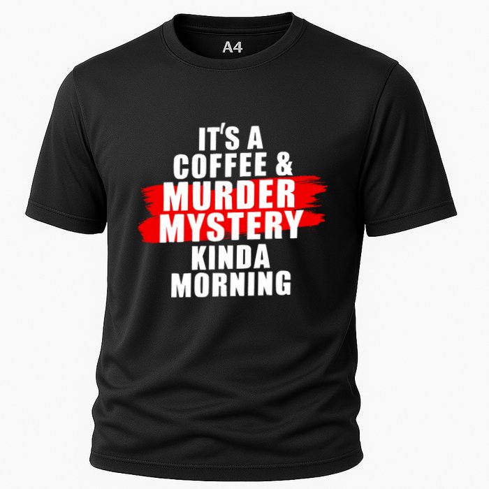 Murder Mystery Detective Documentary True Crime Cooling Performance Crew T-Shirt