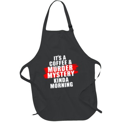 Murder Mystery Detective Documentary True Crime Full-Length Apron With Pockets