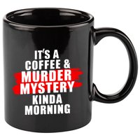 Murder Mystery Detective Documentary True Crime 11oz C Handle Ceramic Mug