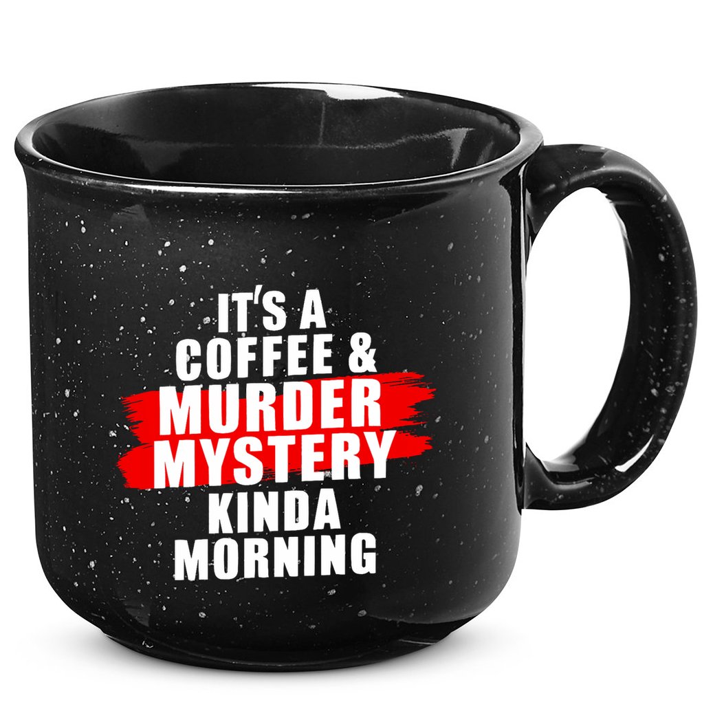 Murder Mystery Detective Documentary True Crime 15oz Campfire Ceramic Mug