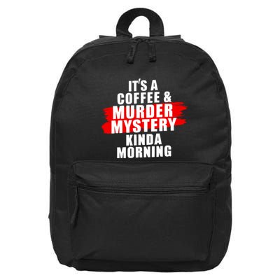Murder Mystery Detective Documentary True Crime 16 in Basic Backpack