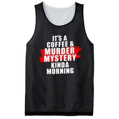 Murder Mystery Detective Documentary True Crime Mesh Reversible Basketball Jersey Tank