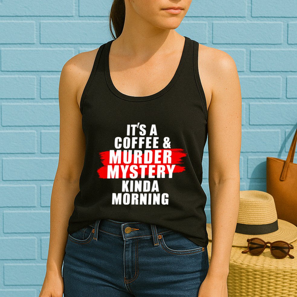 Murder Mystery Detective Documentary True Crime Womens Tank Top