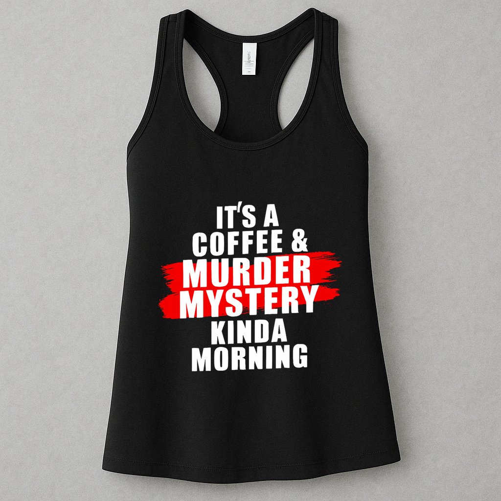 Murder Mystery Detective Documentary True Crime Womens Tank Top