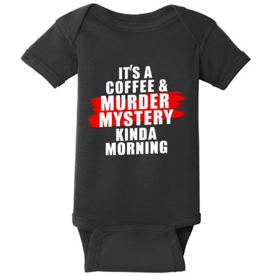 Murder Mystery Detective Documentary True Crime Baby Bodysuit