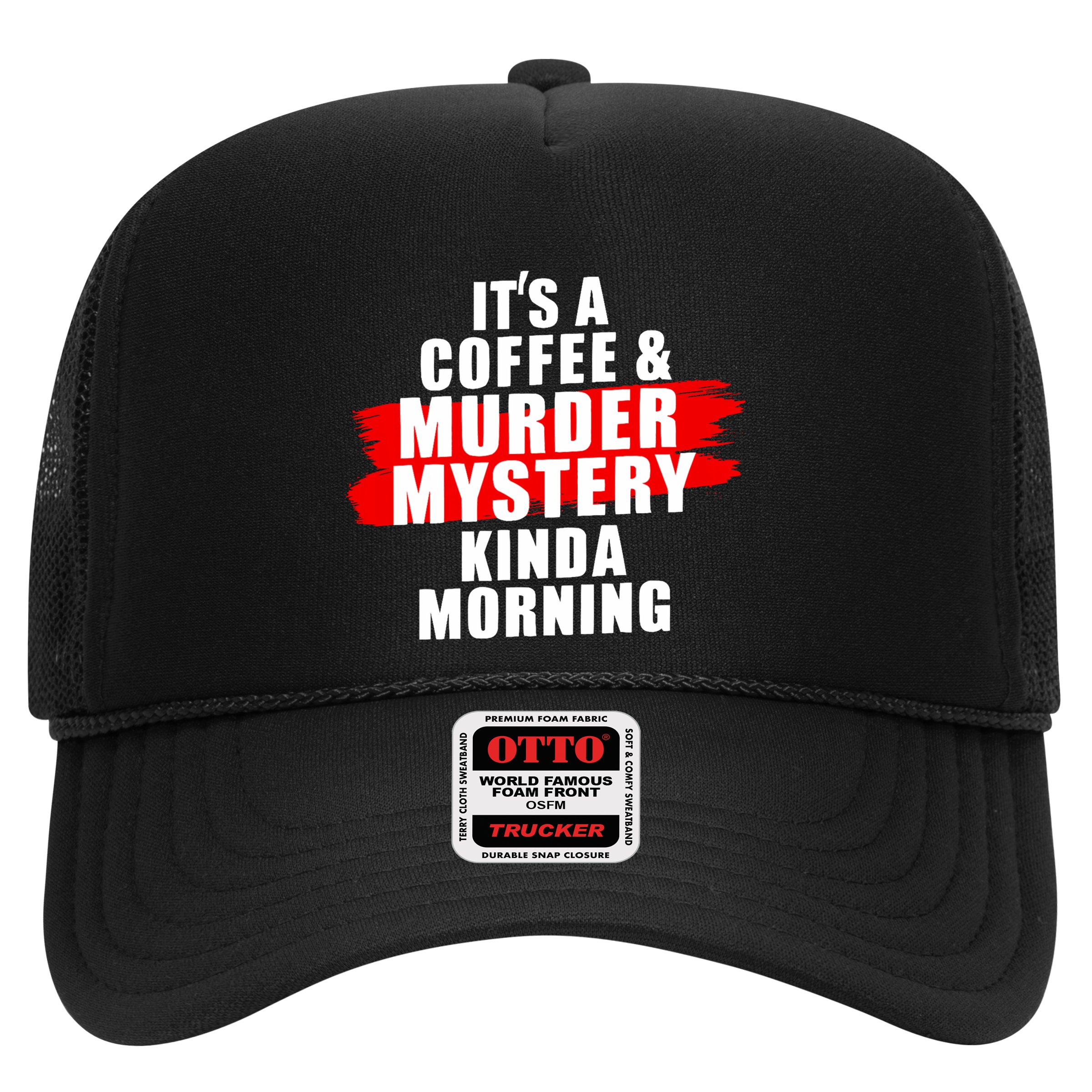 Murder Mystery Detective Documentary True Crime Hat