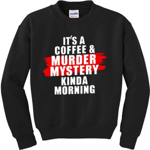 Murder Mystery Detective Documentary True Crime Kids Sweatshirt