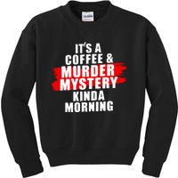 Murder Mystery Detective Documentary True Crime Kids Sweatshirt