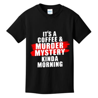 Murder Mystery Detective Documentary True Crime Kids T-Shirt