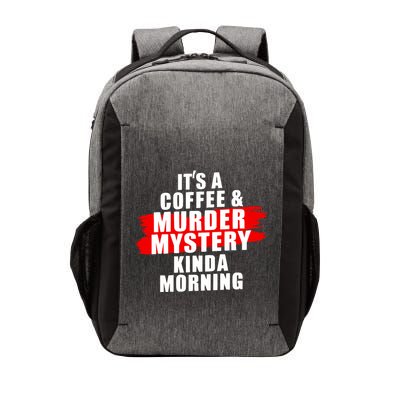 Murder Mystery Detective Documentary True Crime Vector Backpack