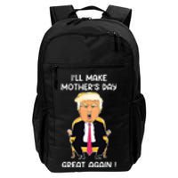 Make MotherS Day Great Again Mom Ltsp Funny Donald Trump Daily Commute Backpack