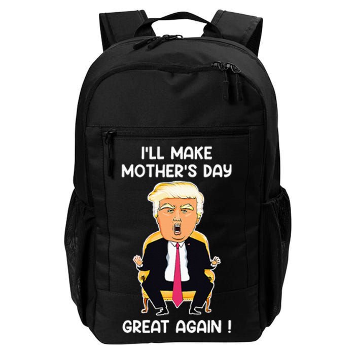 Make MotherS Day Great Again Mom Ltsp Funny Donald Trump Daily Commute Backpack