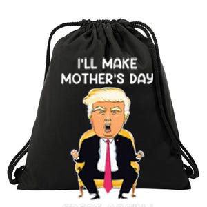 Make MotherS Day Great Again Mom Ltsp Funny Donald Trump Drawstring Bag