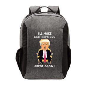 Make MotherS Day Great Again Mom Ltsp Funny Donald Trump Vector Backpack