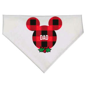 Mickeyy Mouse DAD Holiday Family Shirt USA-Made Doggie Bandana