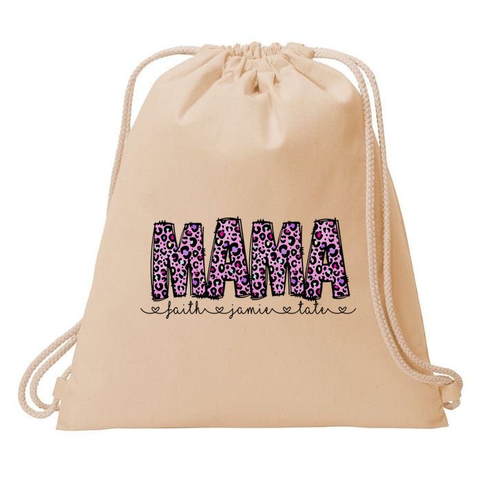Mama Mothers Day Drawstring Bag
