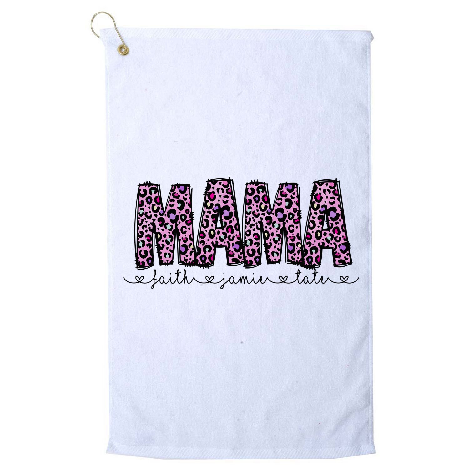 Mama Mothers Day Golf Towel