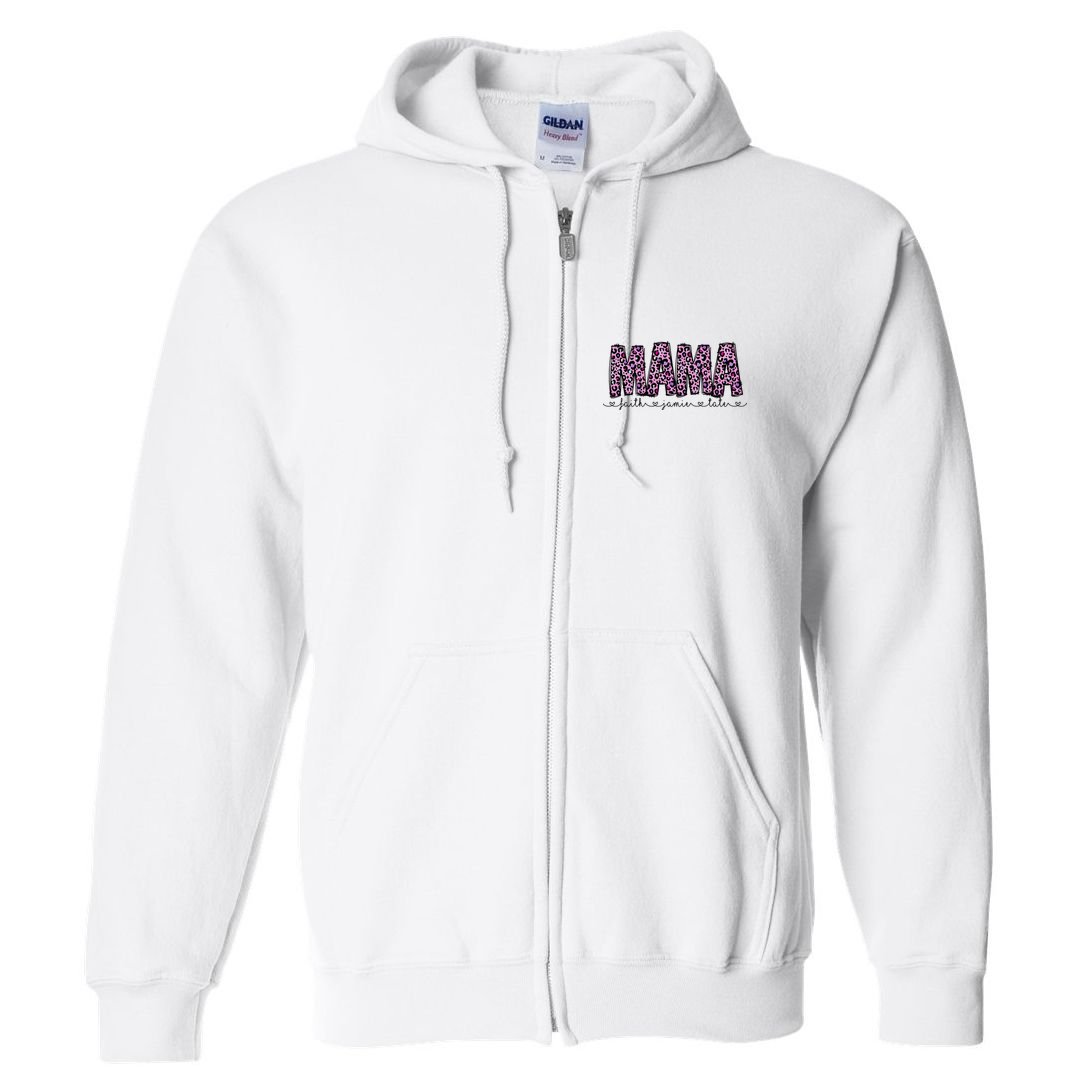 Mama Mothers Day Full Zip Hoodie