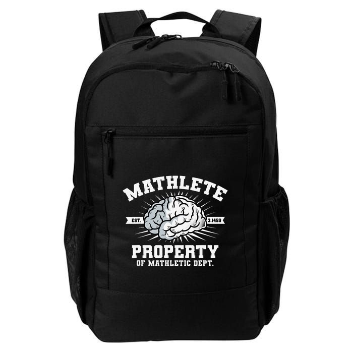 Mathlete Mathletic Dept. Est 3.1459 Math Teacher Pi Day Backpack