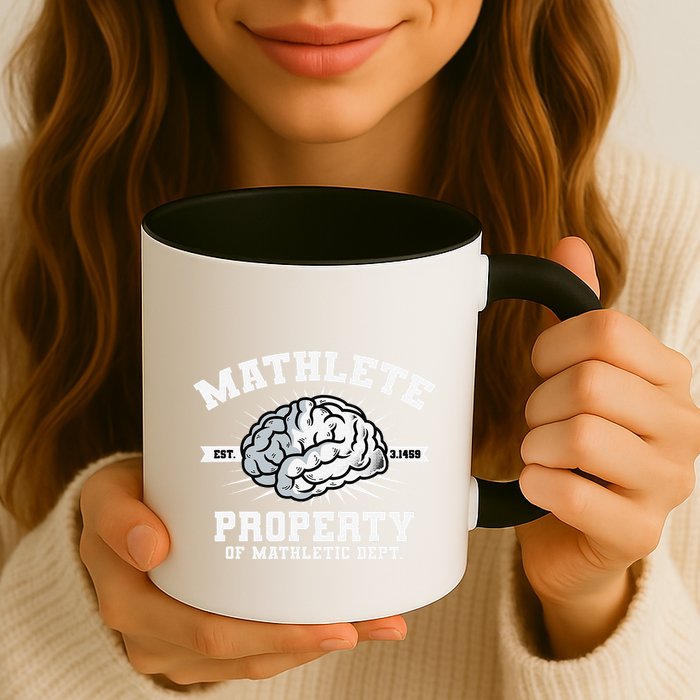 Mathlete Mathletic Dept. Est 3.1459 Math Teacher Pi Day Mug