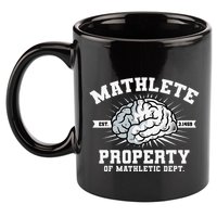 Mathlete Mathletic Dept. Est 3.1459 Math Teacher Pi Day 11oz C Handle Ceramic Mug
