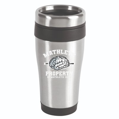 Mathlete Mathletic Dept. Est 3.1459 Math Teacher Pi Day 16oz Travel Tumbler