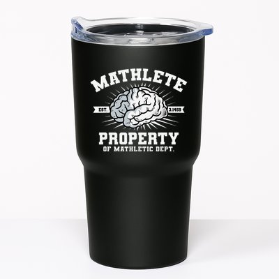 Mathlete Mathletic Dept. Est 3.1459 Math Teacher Pi Day Tumbler