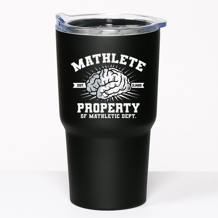Mathlete Mathletic Dept. Est 3.1459 Math Teacher Pi Day Tumbler