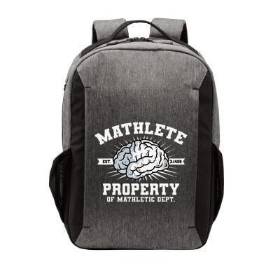 Mathlete Mathletic Dept. Est 3.1459 Math Teacher Pi Day Vector Backpack