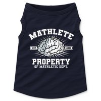 Mathlete Mathletic Dept. Est 3.1459 Math Teacher Pi Day Doggie Tank