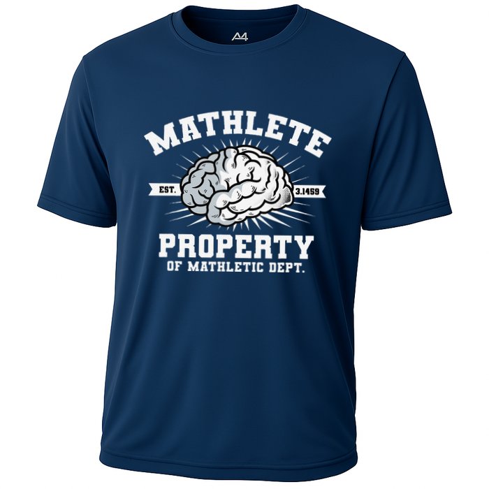 Mathlete Mathletic Dept. Est 3.1459 Math Teacher Pi Day Performance Shirt