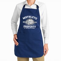 Mathlete Mathletic Dept. Est 3.1459 Math Teacher Pi Day Apron