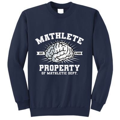 Mathlete Mathletic Dept. Est 3.1459 Math Teacher Pi Day Sweatshirt